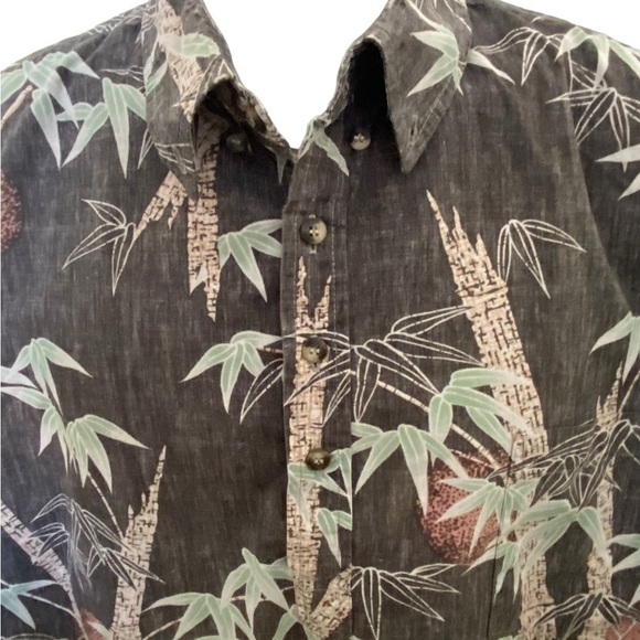 TORI RICHARD Honolulu Aloha Hawaiian Tropical Collared Shirt Men 2XL XXL - Picture 2 of 6
